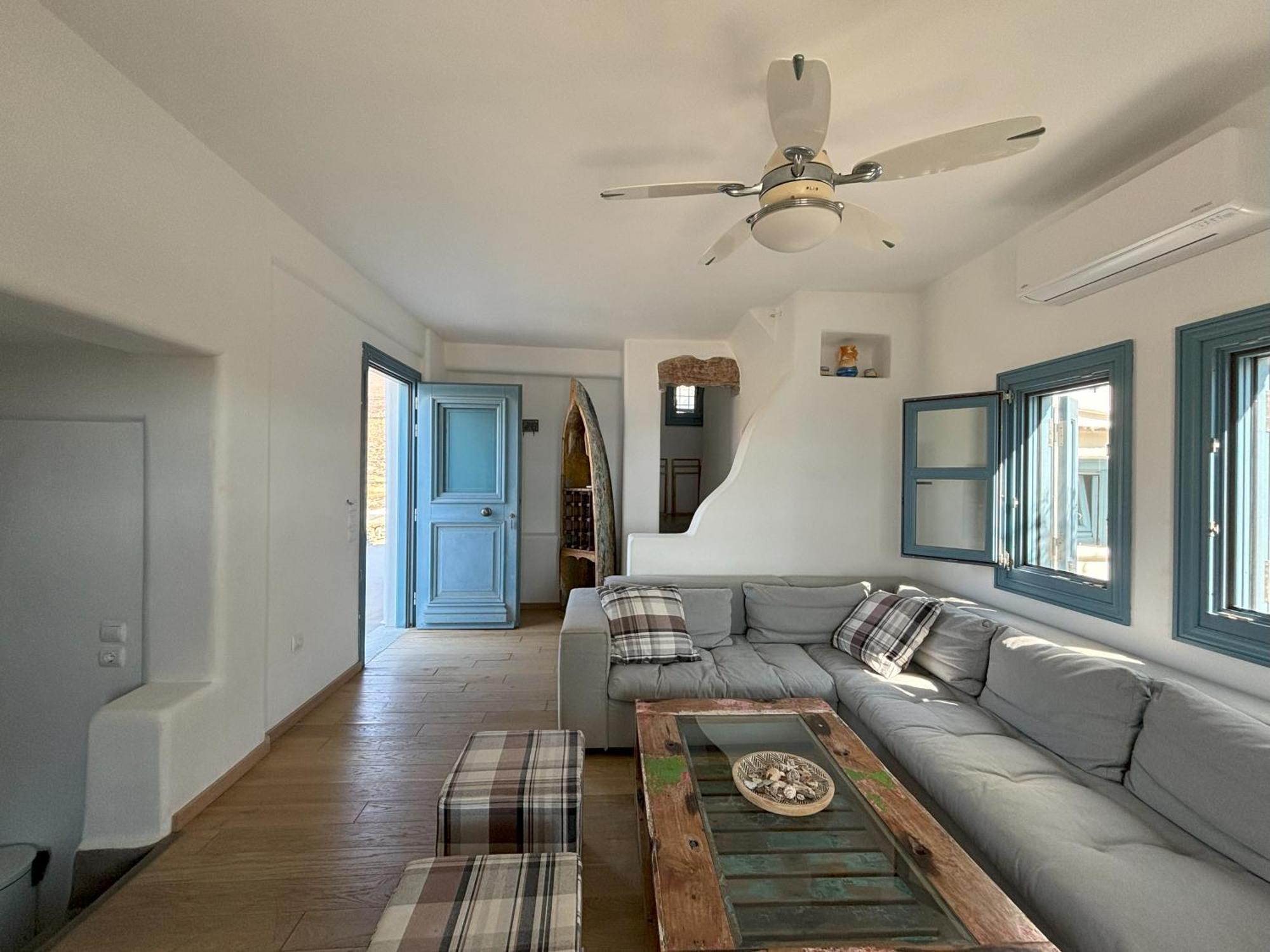 Almyra Yellow Villa Китнос Экстерьер фото