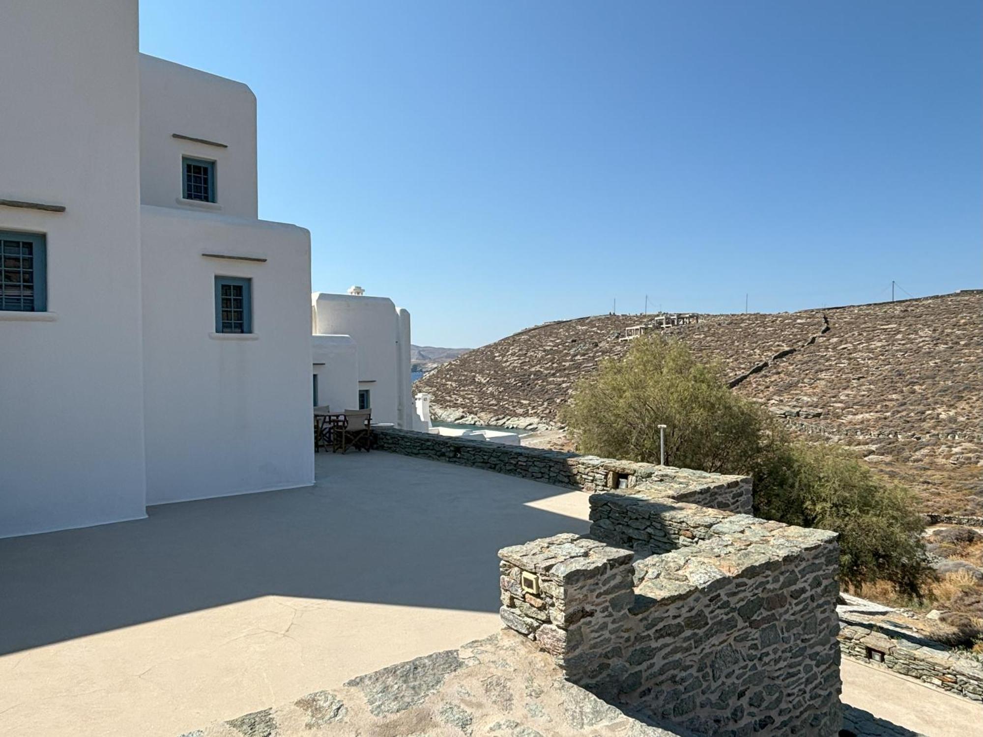 Almyra Yellow Villa Китнос Экстерьер фото